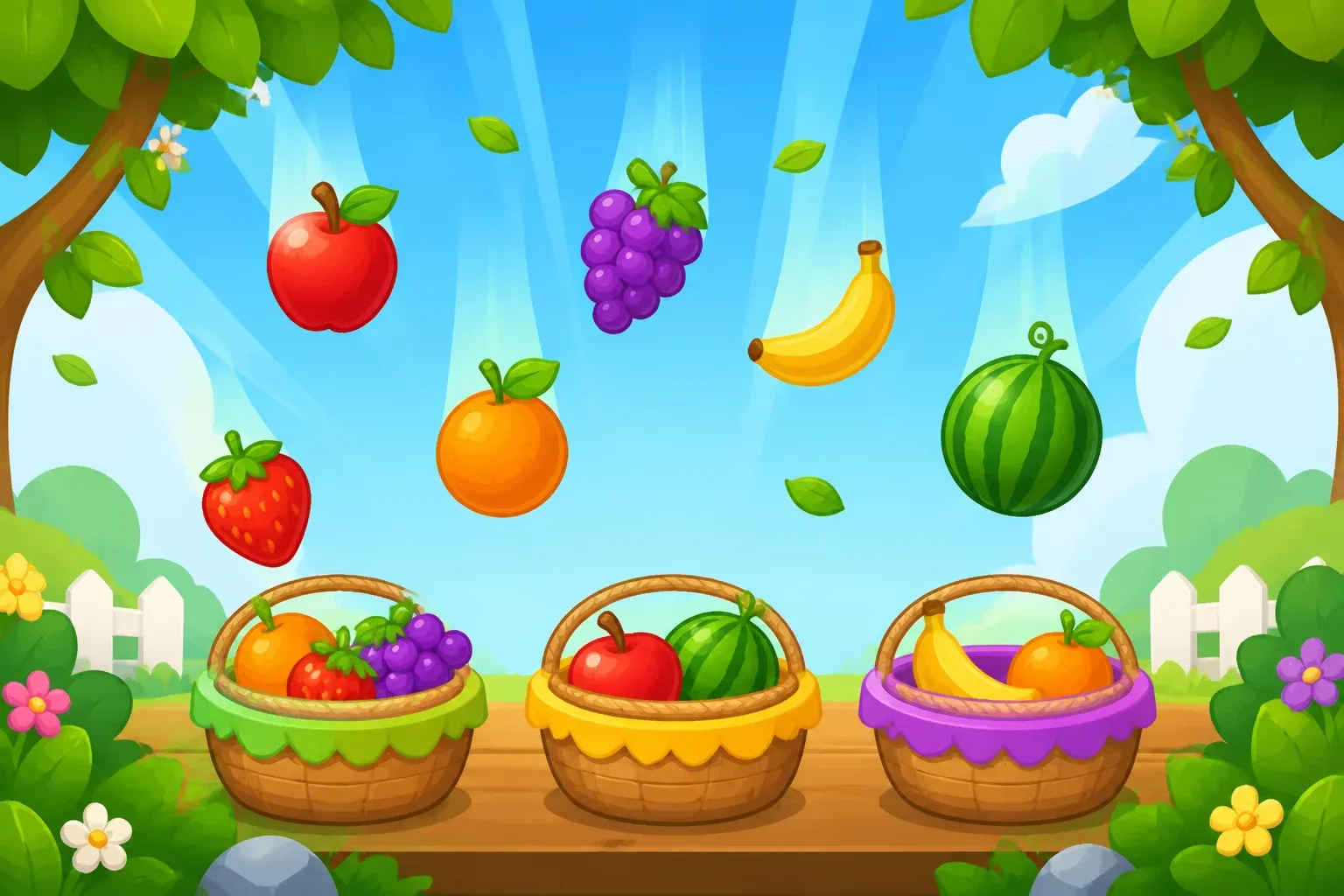 Collect Fruits Harvest
