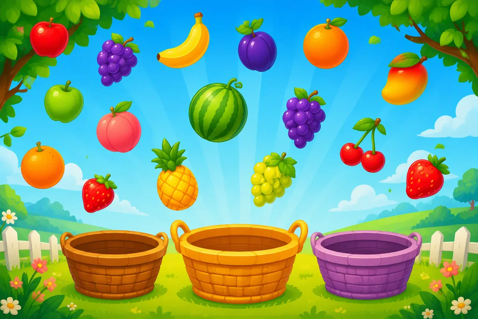 Collect Fruits Harvest